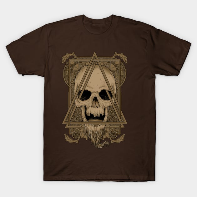 The Uncle skull T-Shirt by Raturu